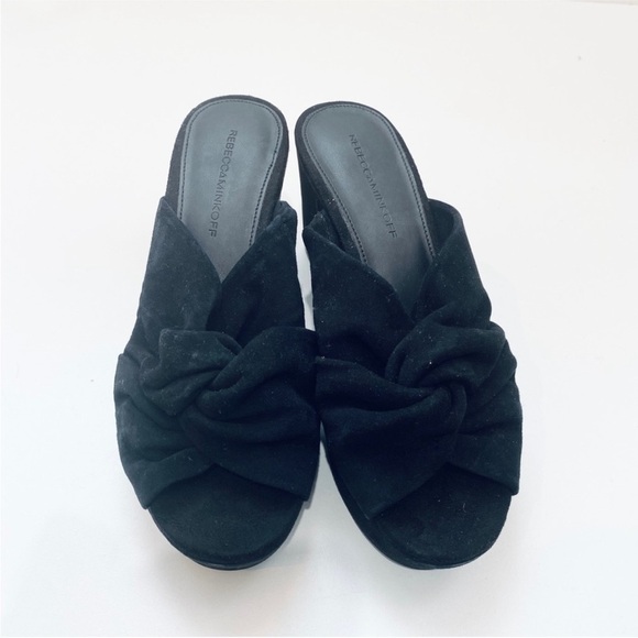 Rebecca Minkoff suede platform sandals NEW - Picture 2 of 5